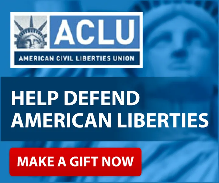 AMERICAN CIVIL LIBERTIES UNION Animated Banner Ad