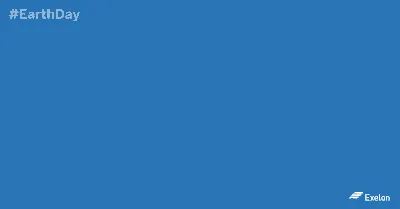 EXELON Earth Day Animated Social Media Ad