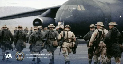 DON'T DELAY. FILE YOUR CLAIM. VA Animated Social media ad