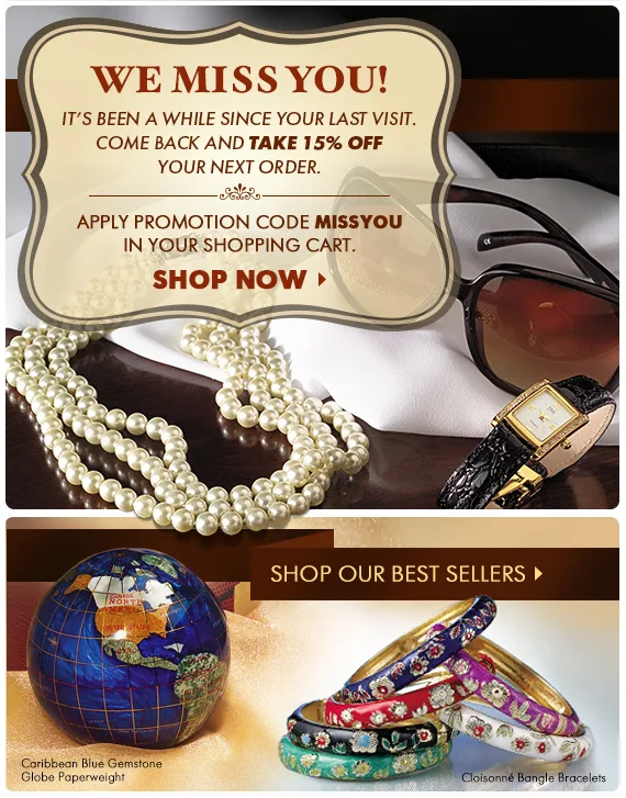 SMITHSONIAN STORE Promotional email